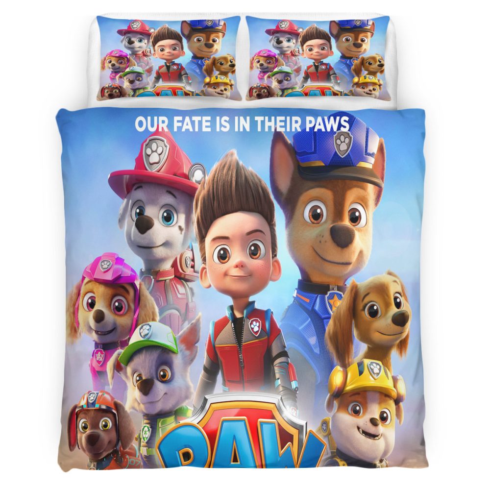 Housse De Couette PAW Patrol 106 Parure de lit Ensemble De Literie
