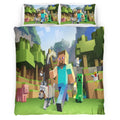 Housse De Couette Minecraft 107 Parure de lit Ensemble De Literie