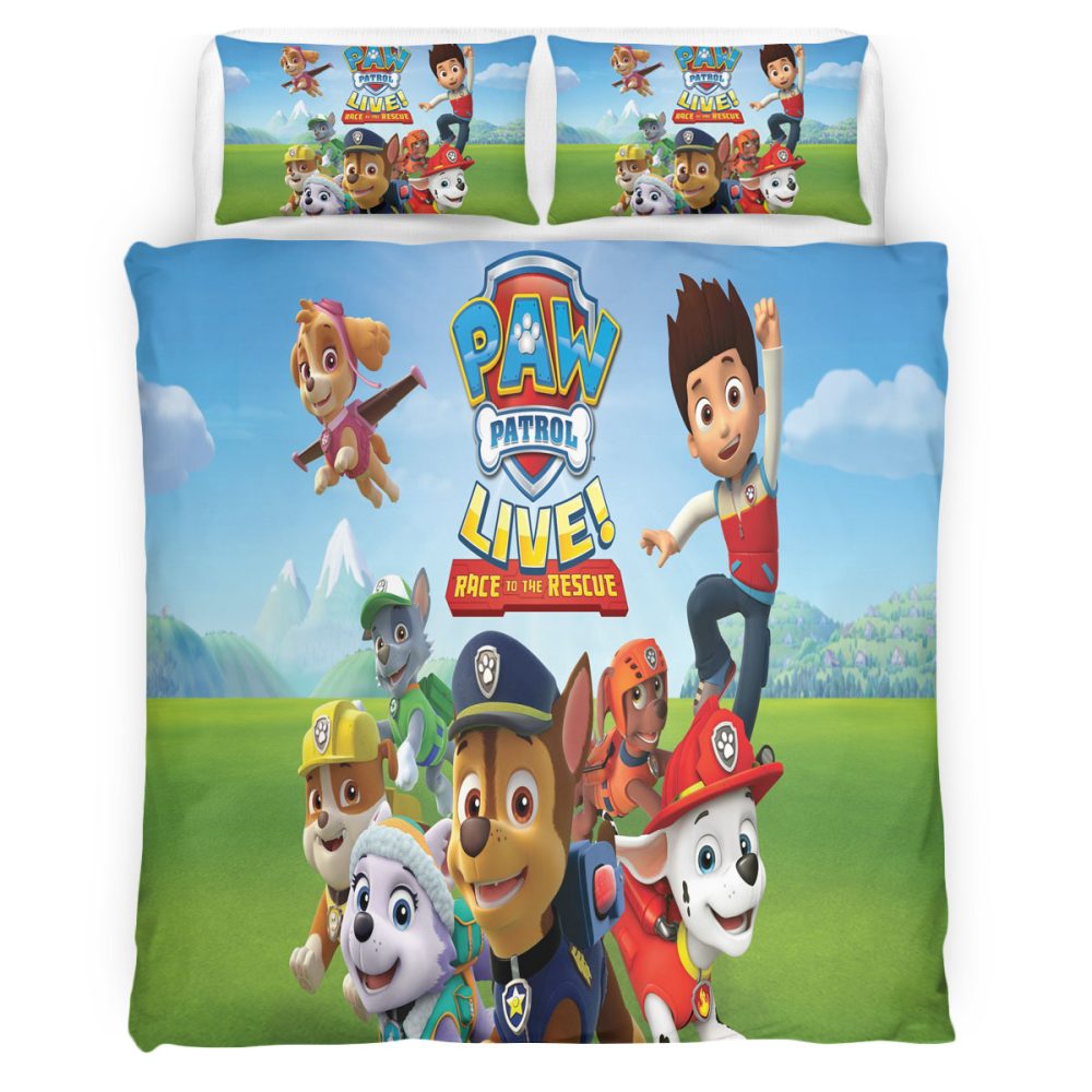 Housse De Couette PAW Patrol 116 Parure de lit Ensemble De Literie