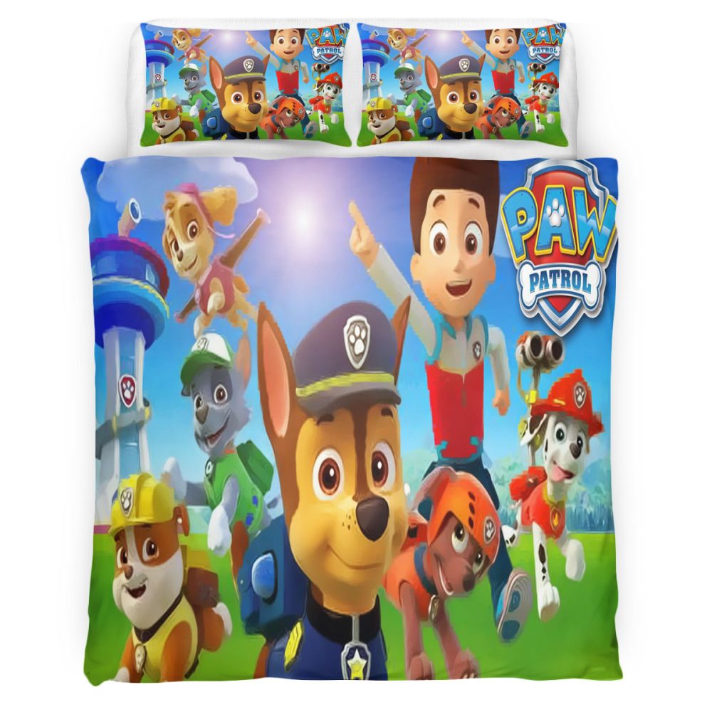 Housse De Couette PAW Patrol 112 Parure de lit Ensemble De Literie