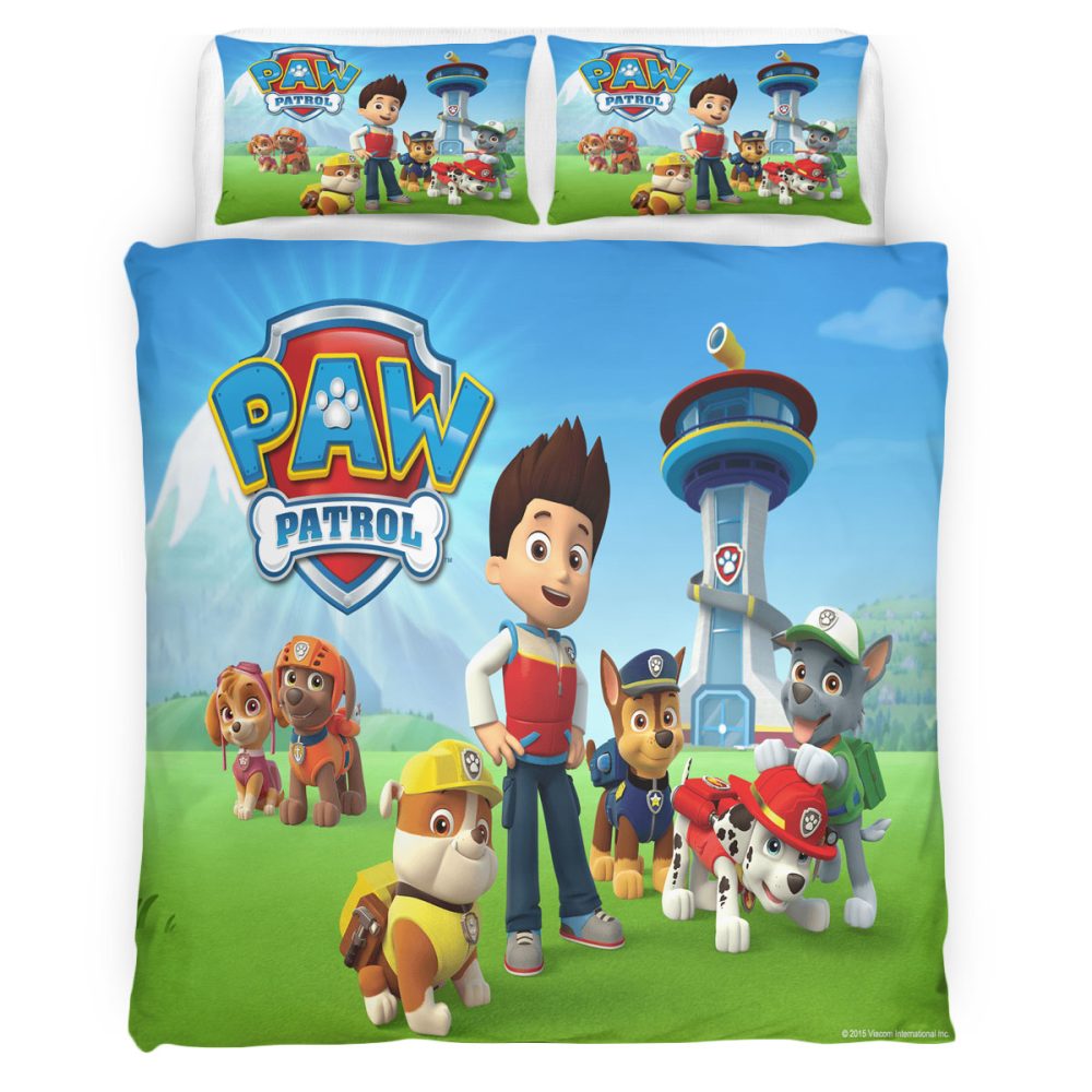 Housse De Couette PAW Patrol 109 Parure de lit Ensemble De Literie