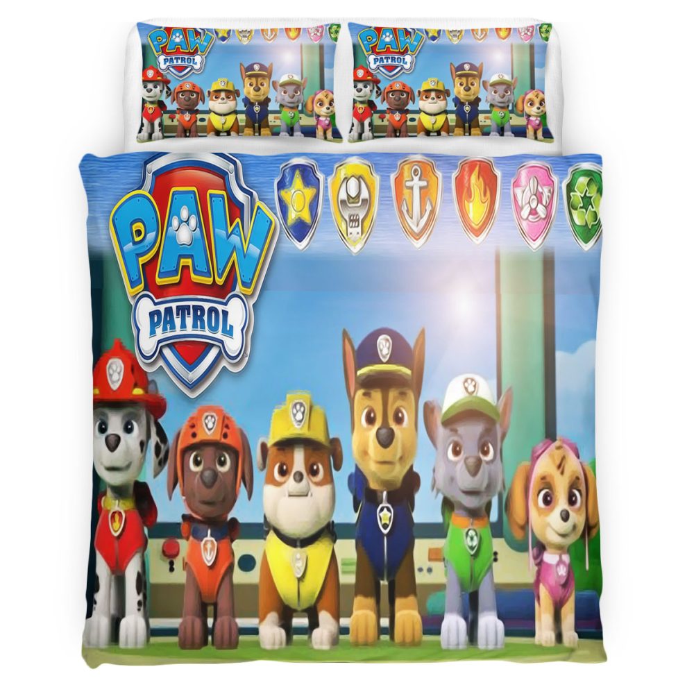 Housse De Couette PAW Patrol 110 Parure de lit Ensemble De Literie