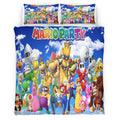 Housse De Couette Super Mario 125 Parure de lit Ensemble De Literie