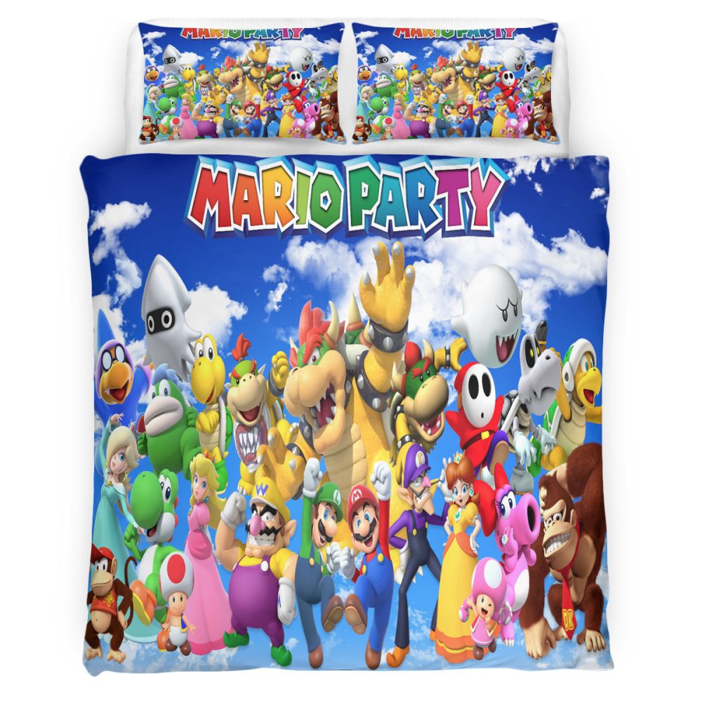 Housse De Couette Super Mario 125 Parure de lit Ensemble De Literie