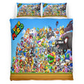 Housse De Couette Super Mario 127 Parure de lit Ensemble De Literie