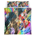 Housse De Couette Super Mario 129 Parure de lit Ensemble De Literie