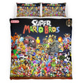 Housse De Couette Super Mario 126 Parure de lit Ensemble De Literie