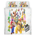 Housse De Couette Super Mario 130 Parure de lit Ensemble De Literie