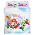 Housse De Couette Super Mario 109 Parure de lit Ensemble De Literie