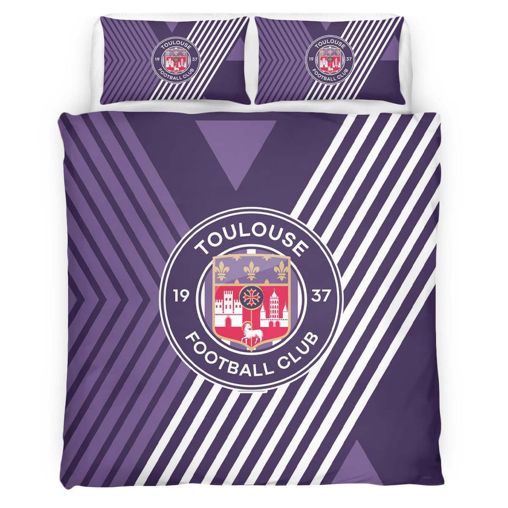 Housse De Couette Toulouse FC 8 Parure de lit Ensemble De Literie