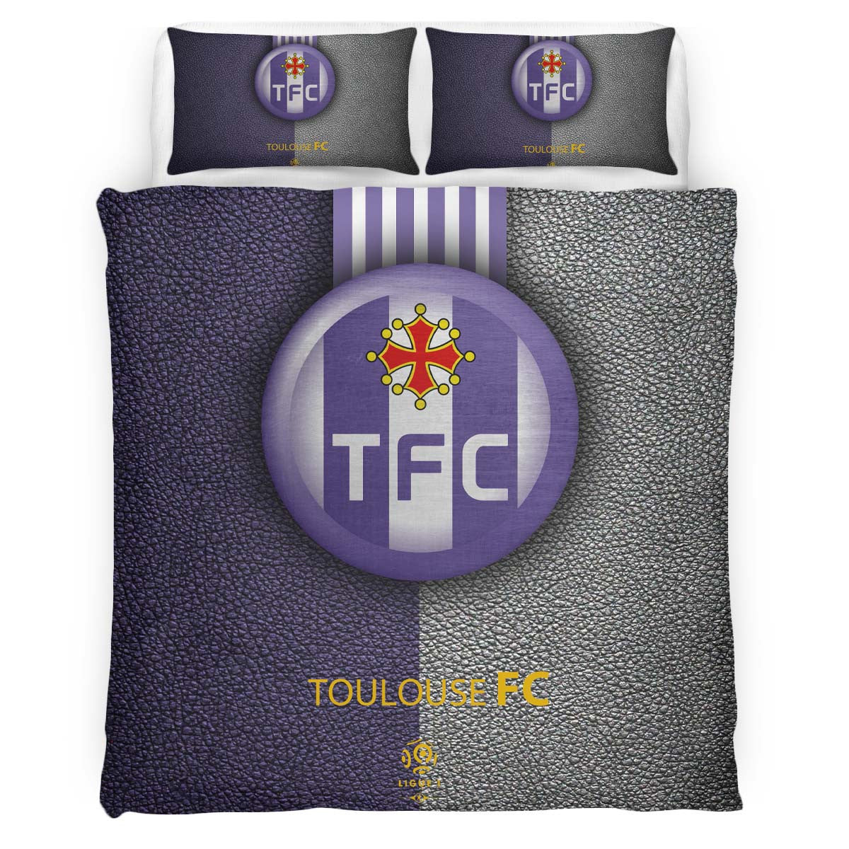 Housse De Couette Toulouse FC 5 Parure de lit Ensemble De Literie