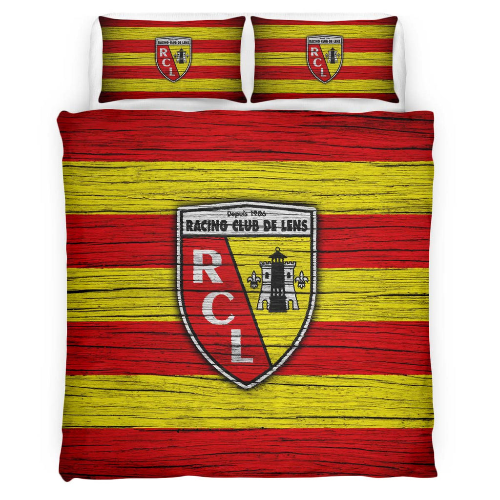 Housse De Couette RC Lens French Football Team 05 Parure de lit Ensemble De Literie
