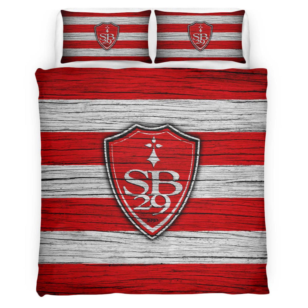 Housse De Couette Stade Brestois Football Team 8 Parure de lit Ensemble De Literie