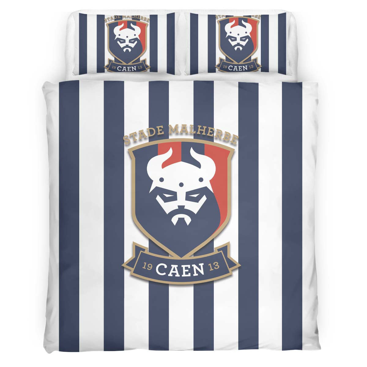 Housse De Couette SM Caen Football Team 11 Parure de lit Ensemble De Literie