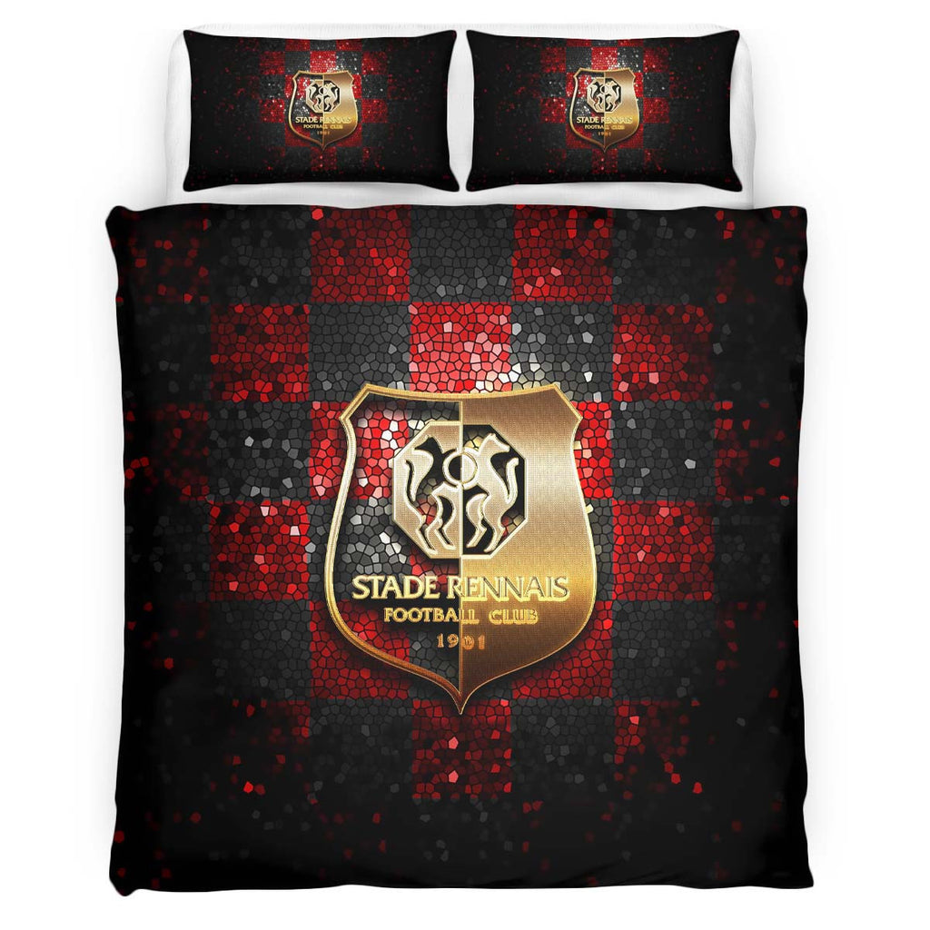 Housse De Couette Stade Rennais FC 8 Parure de lit Ensemble De Literie