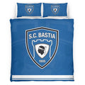 Housse De Couette SC Bastia Football Team 05 Parure de lit Ensemble De Literie