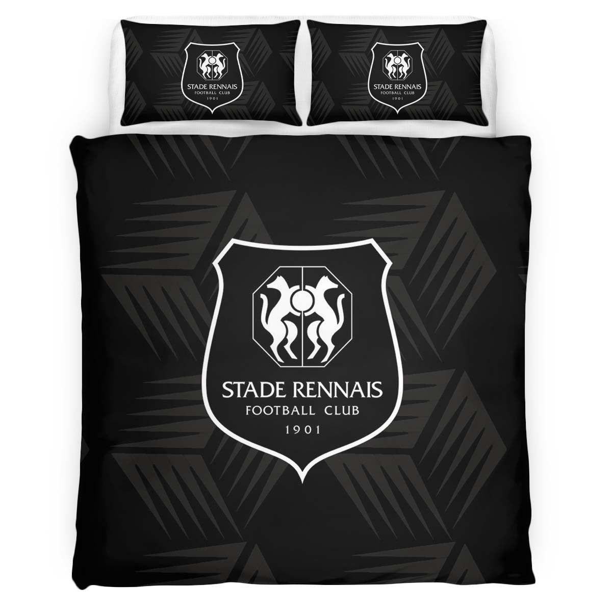 Housse De Couette Stade Rennais FC 15 Parure de lit Ensemble De Literie