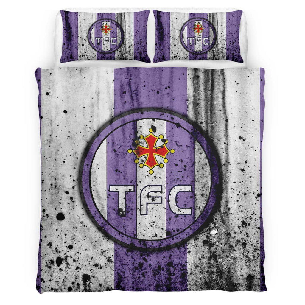 Housse De Couette Toulouse FC 11 Parure de lit Ensemble De Literie