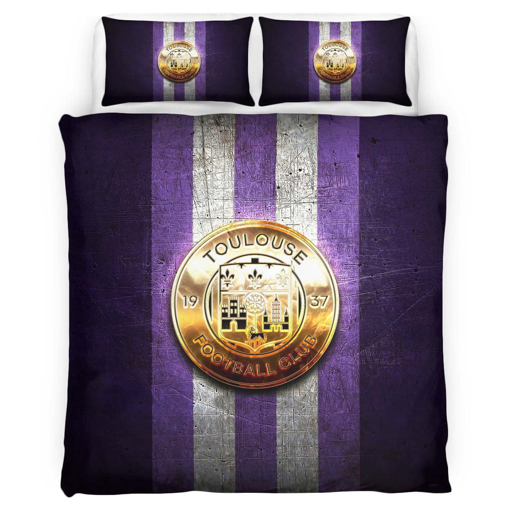 Housse De Couette Toulouse FC 4 Parure de lit Ensemble De Literie