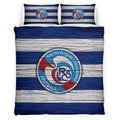 Housse De Couette RC Strasbourg Alsace French Football Team 06 Parure de lit Ensemble De Literie
