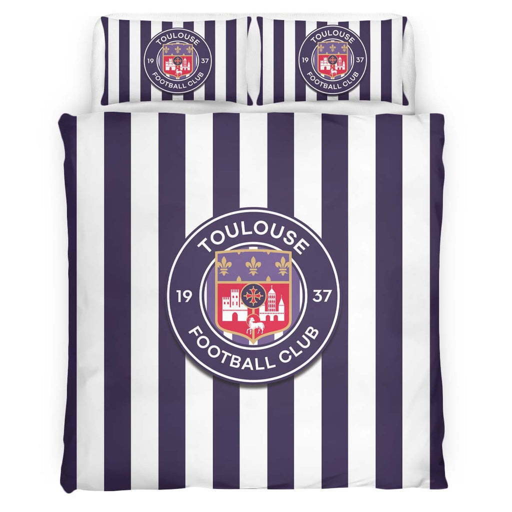 Housse De Couette Toulouse FC 16 Parure de lit Ensemble De Literie