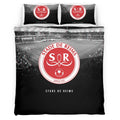 Housse De Couette Stade de Reims Football Team 03 Parure de lit Ensemble De Literie