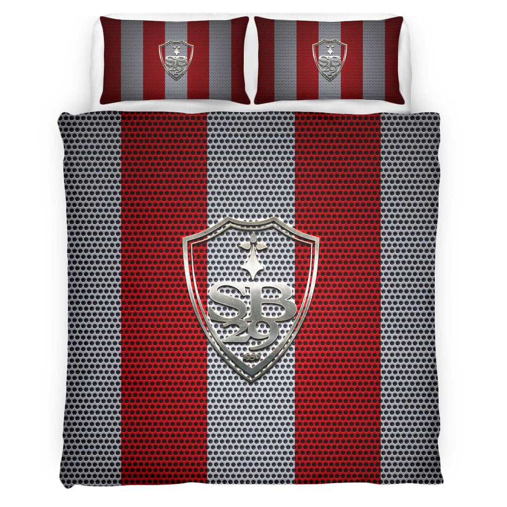 Housse De Couette Stade Brestois Football Team 2 Parure de lit Ensemble De Literie