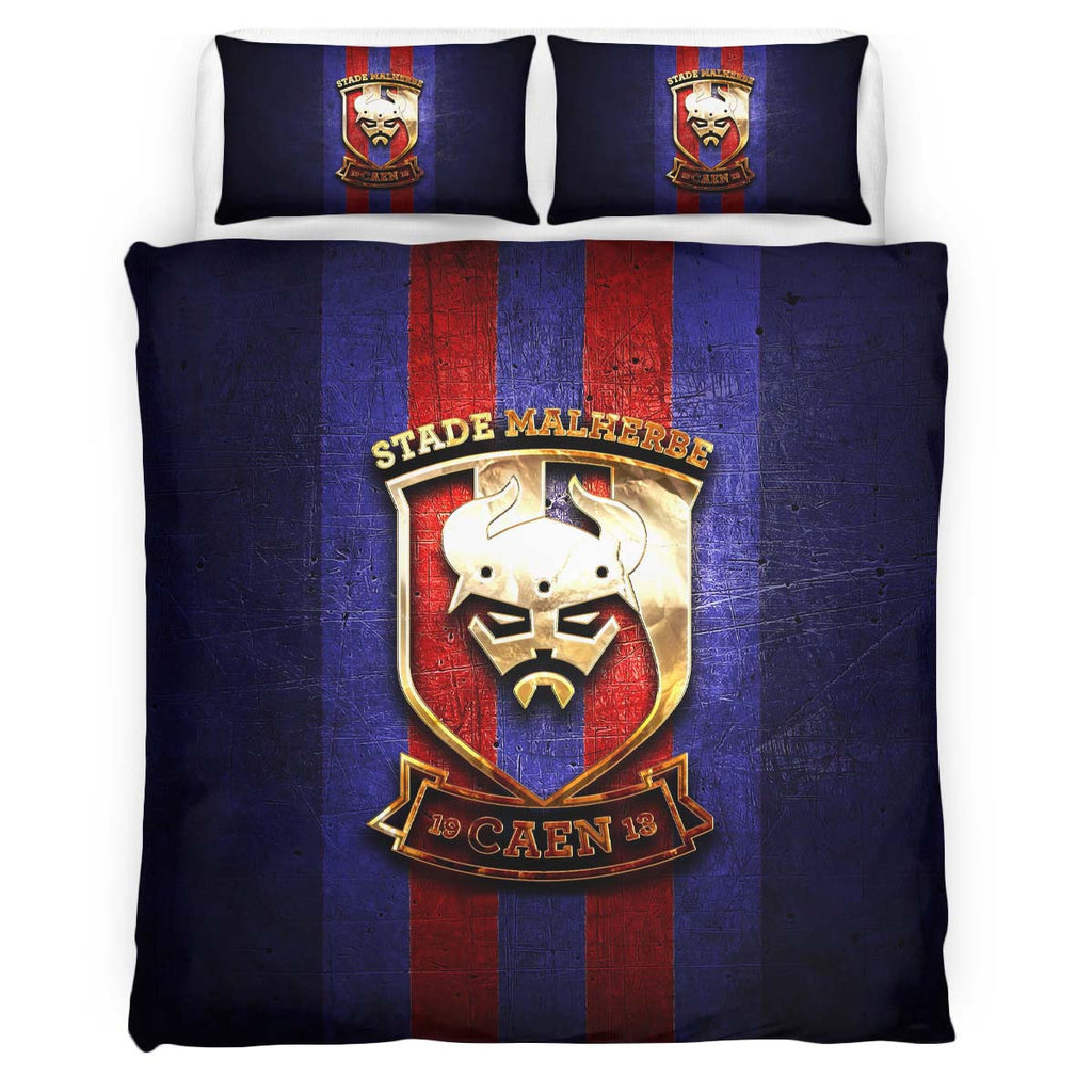 Housse De Couette SM Caen Football Team 08 Parure de lit Ensemble De Literie