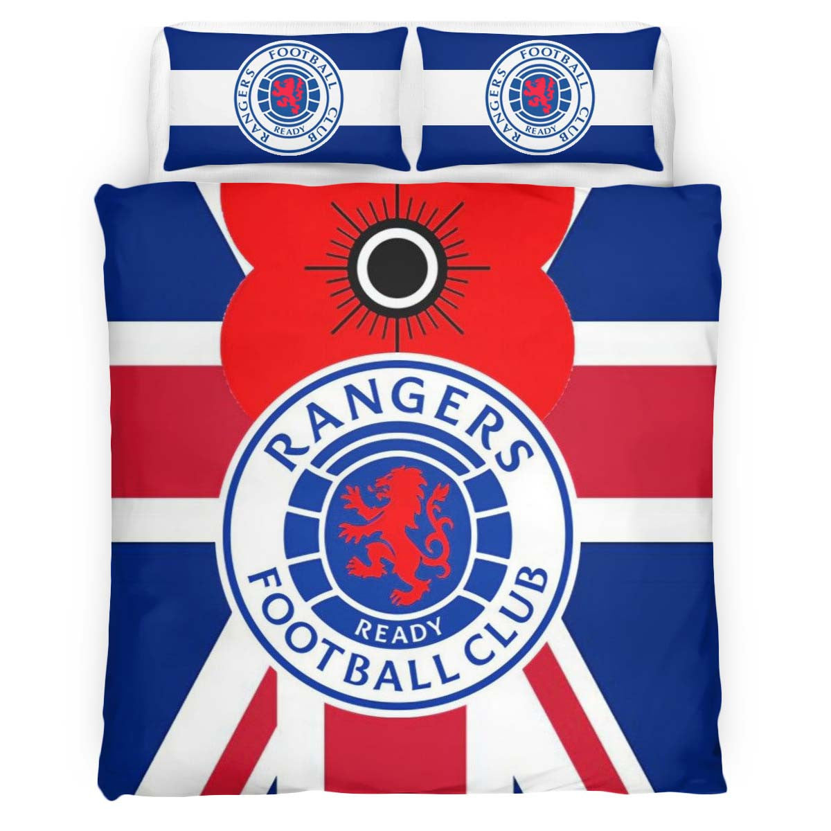 Housse De Couette Rangers Football Club 6 Parure de lit Ensemble De Literie