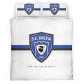 Housse De Couette SC Bastia Football Team 01 Parure de lit Ensemble De Literie