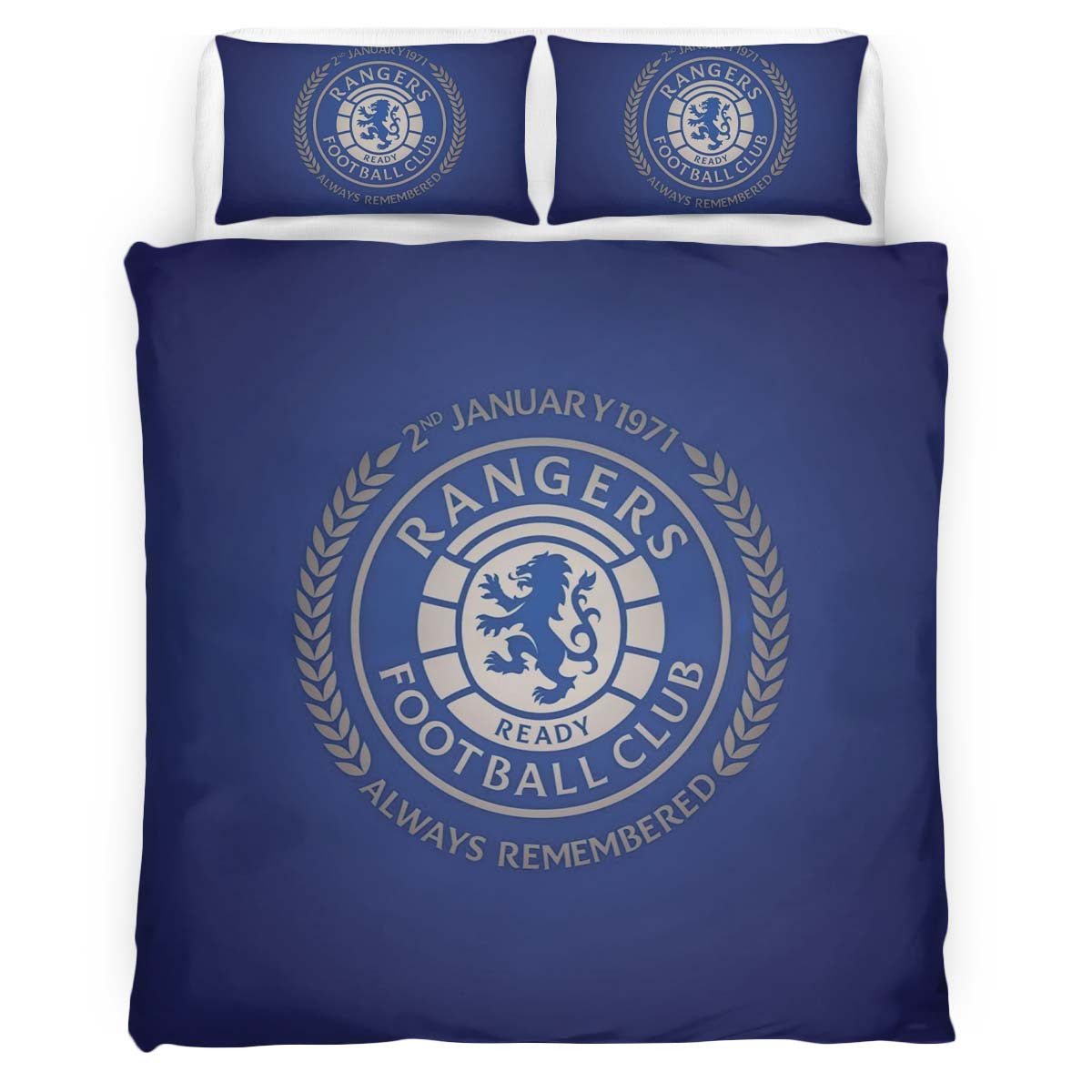 Housse De Couette Rangers Football Club 4 Parure de lit Ensemble De Literie