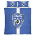 Housse De Couette SC Bastia Football Team 07 Parure de lit Ensemble De Literie