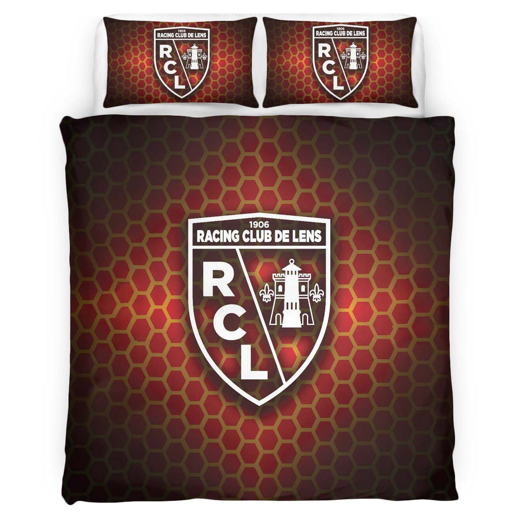 Housse De Couette RC Lens French Football Team 12 Parure de lit Ensemble De Literie