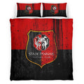 Housse De Couette Stade Rennais FC 2 Parure de lit Ensemble De Literie