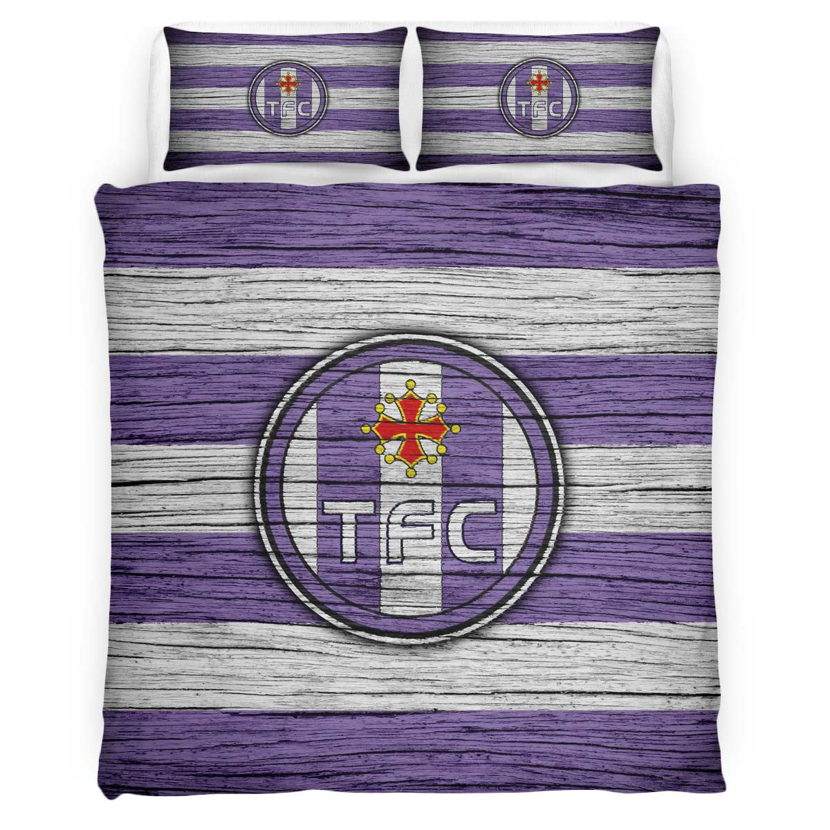 Housse De Couette Toulouse FC 12 Parure de lit Ensemble De Literie
