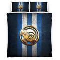 Housse De Couette RC Strasbourg Alsace French Football Team 02 Parure de lit Ensemble De Literie