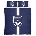 Housse De Couette Girondins de Bordeaux French Football Teams 20 Parure de lit Ensemble De Literie