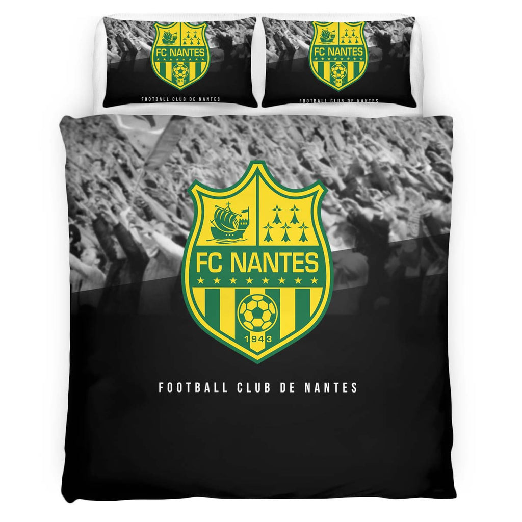Housse De Couette FC Nantes French Football Teams 07 Parure de lit Ensemble De Literie