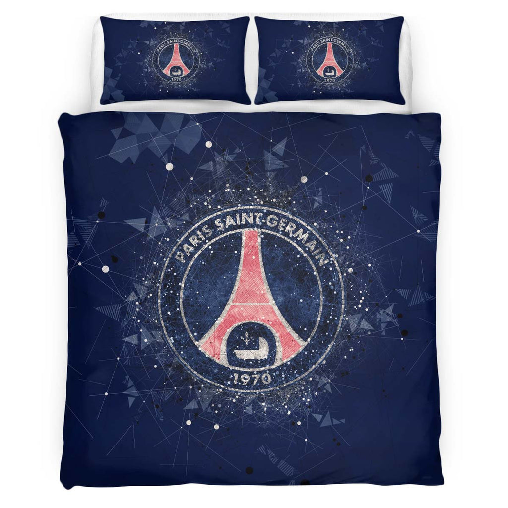 Housse De Couette PSG FC Paris Saint Germain Football Club 28 Parure de lit Ensemble De Literie