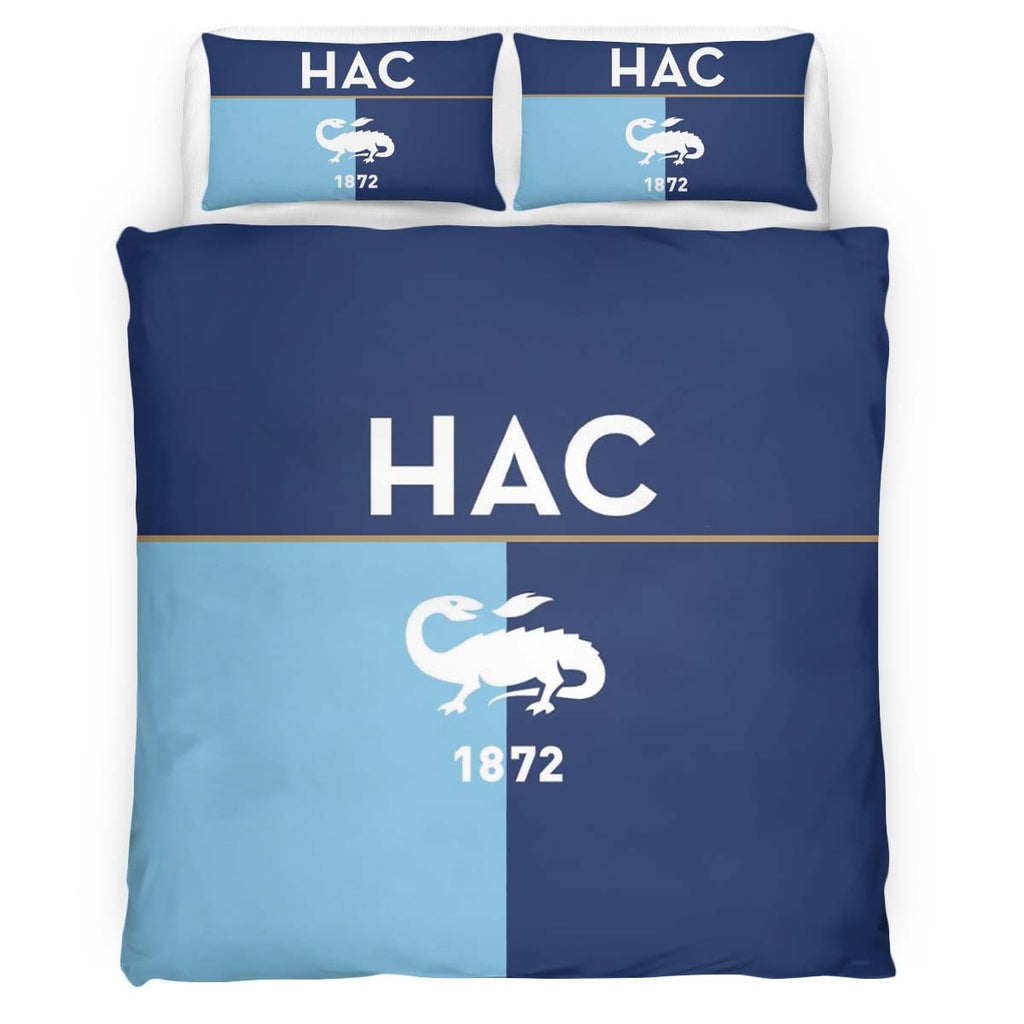 Housse De Couette HAC Le Havre AC French Football Teams 10 Parure de lit Ensemble De Literie