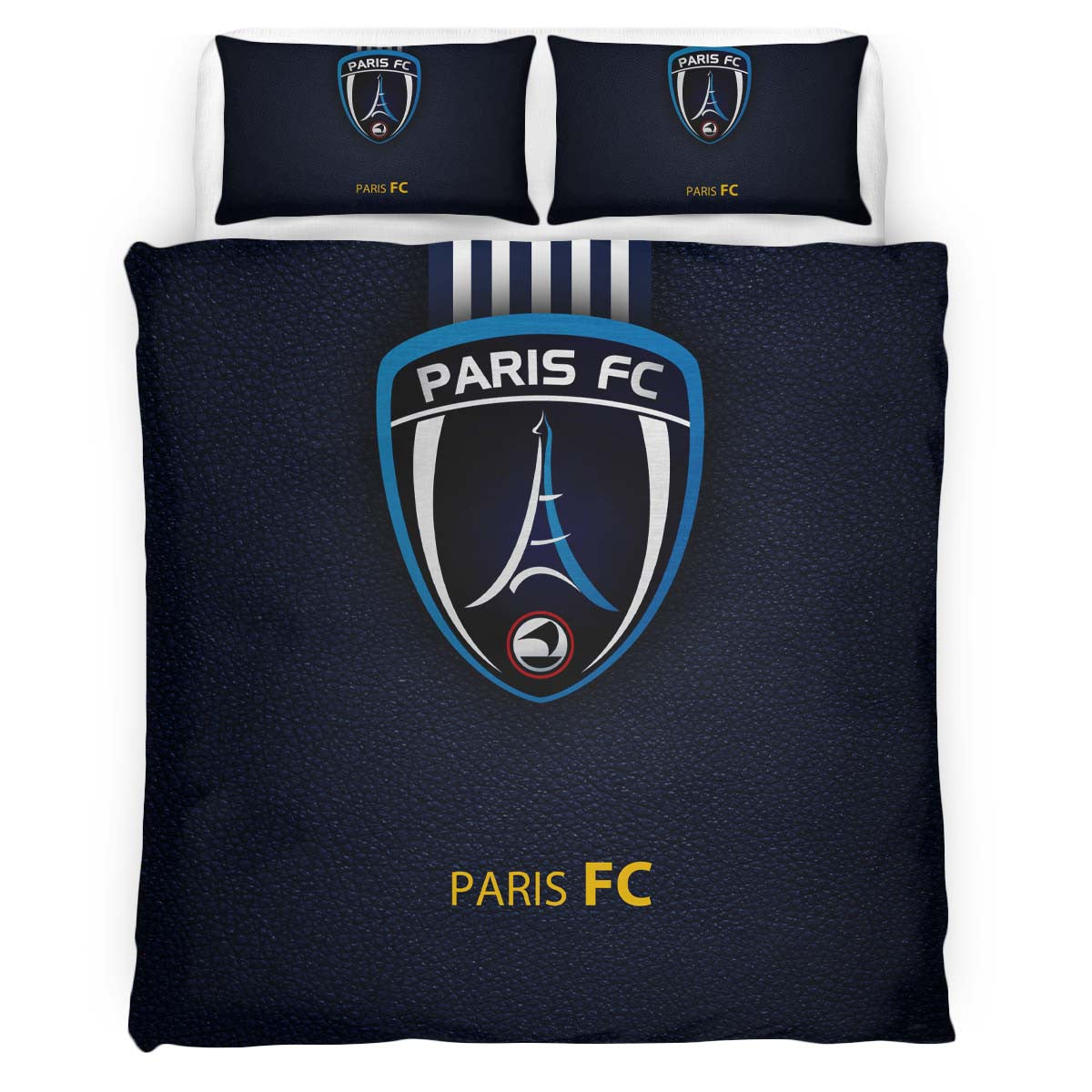 Housse De Couette Paris FC French Football Teams 01 Parure de lit Ensemble De Literie