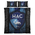 Housse De Couette HAC Le Havre AC French Football Teams 09 Parure de lit Ensemble De Literie