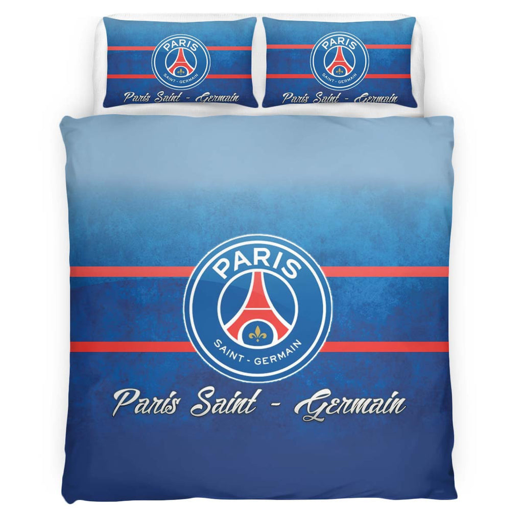 Housse De Couette PSG FC Paris Saint Germain Football Club 23 Parure de lit Ensemble De Literie
