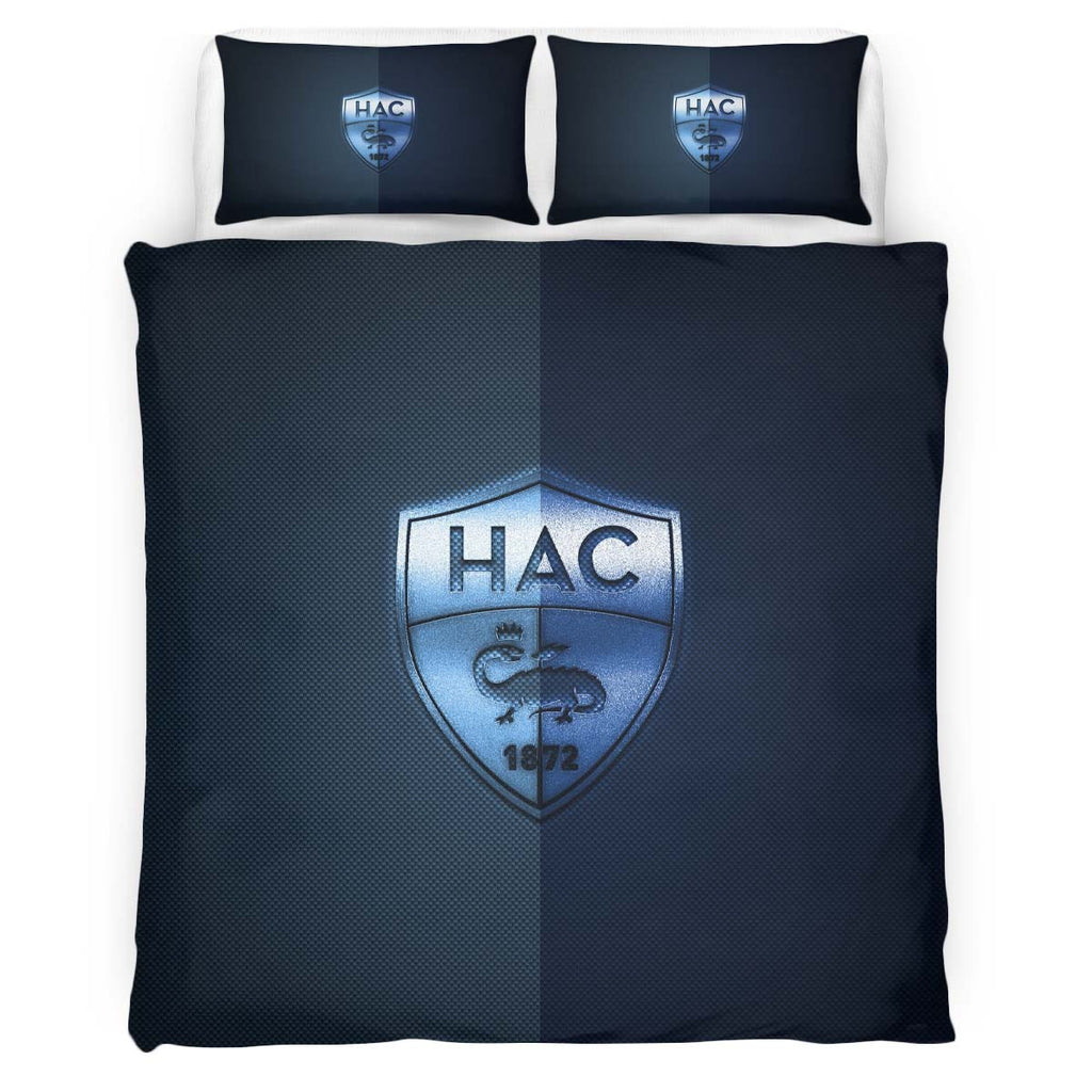Housse De Couette HAC Le Havre AC French Football Teams 01 Parure de lit Ensemble De Literie