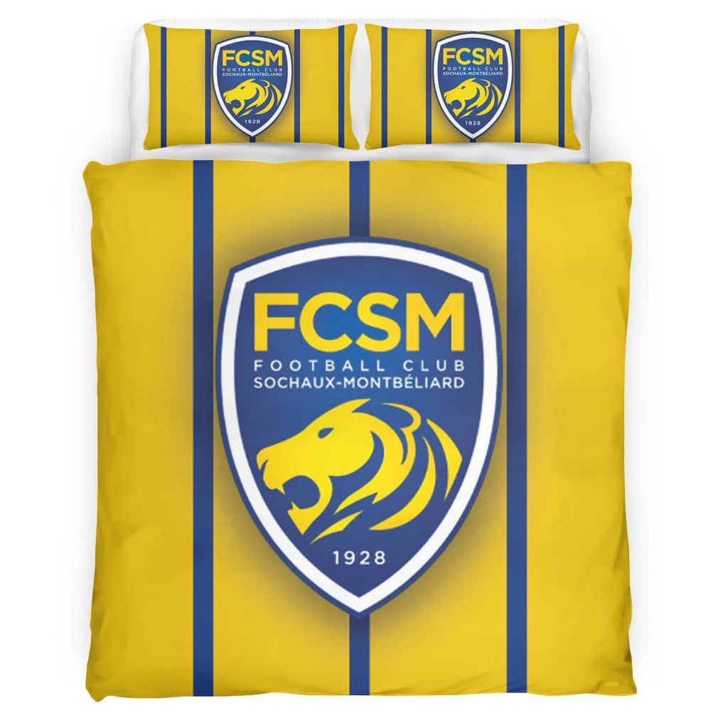 Housse De Couette FCSM FC Sochaux-MontbÃ©liard French Football Teams 11 Parure de lit Ensemble De Literie