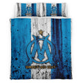 Housse De Couette OM Olympique de Marseille French Football Teams 14 Parure de lit Ensemble De Literie