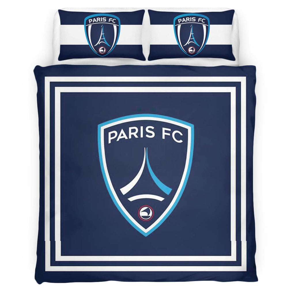 Housse De Couette Paris FC French Football Teams 07 Parure de lit Ensemble De Literie
