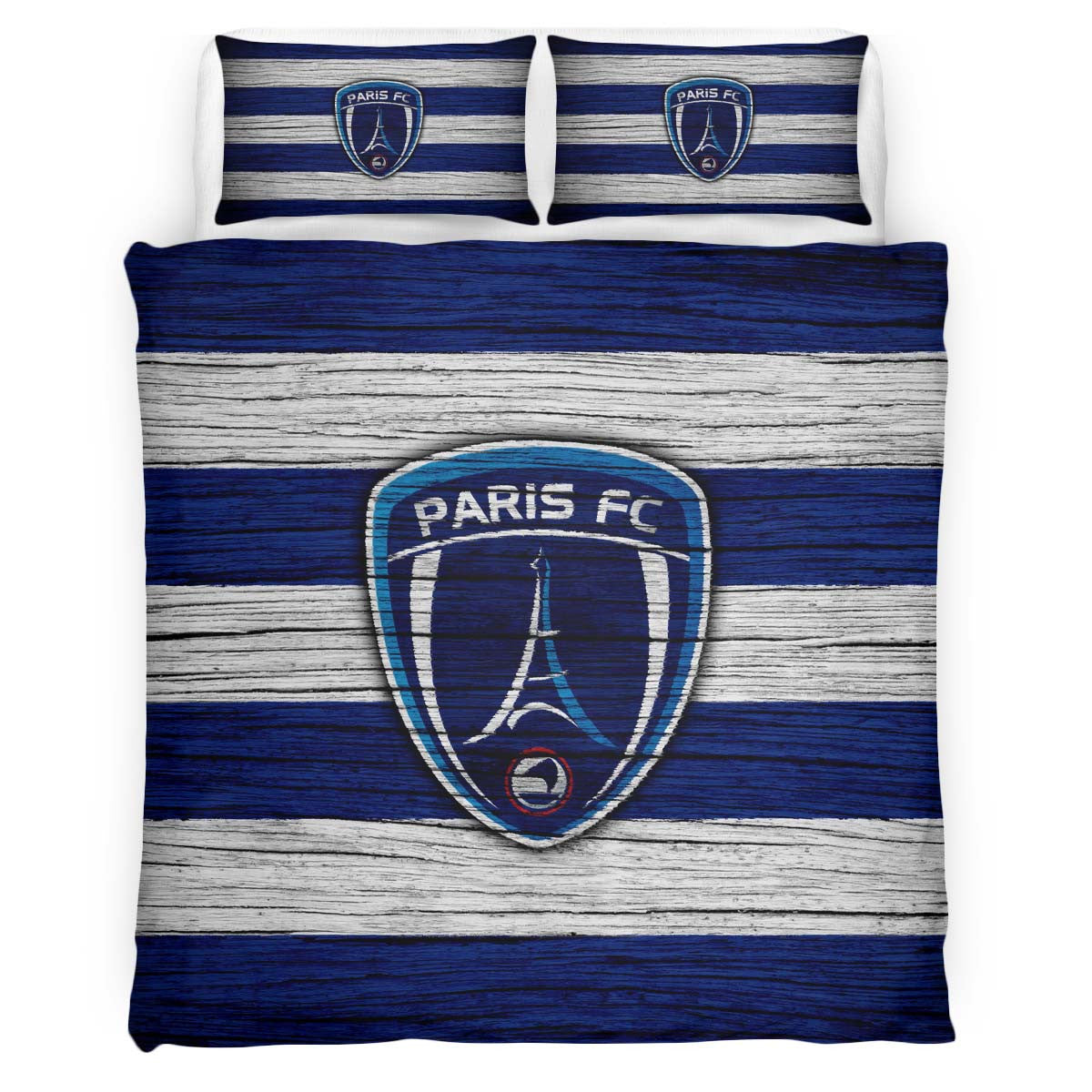 Housse De Couette Paris FC French Football Teams 06 Parure de lit Ensemble De Literie