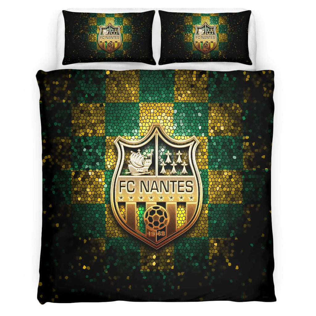 Housse De Couette FC Nantes French Football Teams 10 Parure de lit Ensemble De Literie