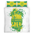 Housse De Couette FC Nantes French Football Teams 15 Parure de lit Ensemble De Literie